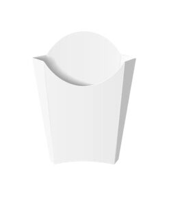 CAJAS BLANCAS PARA PAPAS FRITAS